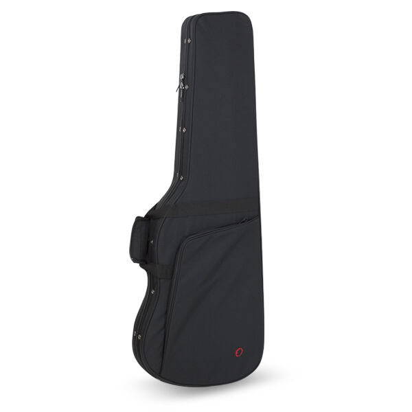 Estuche Guitarra Electrica Styrofoam Rb612 sin Logo Ortola Negro