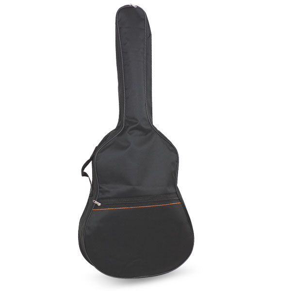 Funda Guitarra Acustica 5mm 16-B Mochila sin Logo Ortola Negro