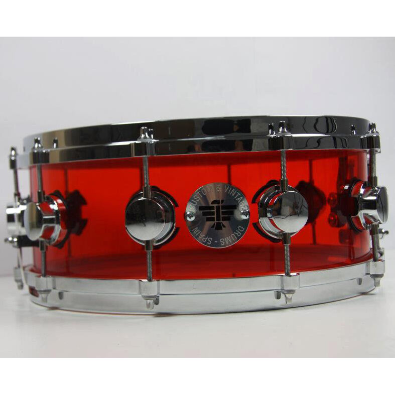 Caja Vintage-70 14X5.5 Aro Diecast Sp0010 Santafe Drums Rojo