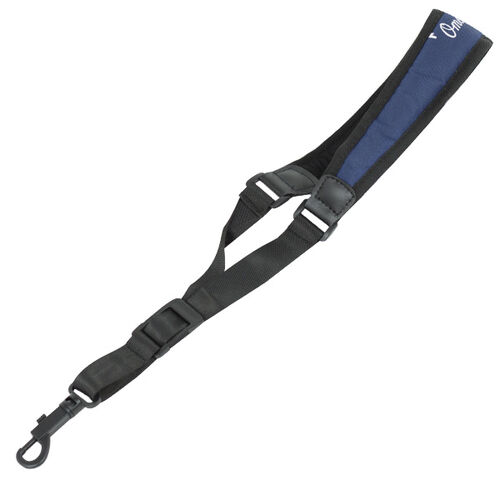 Cordon Saxo N. 50 Omb Acolchado Mosqueton Plastico Omb Azul Negro