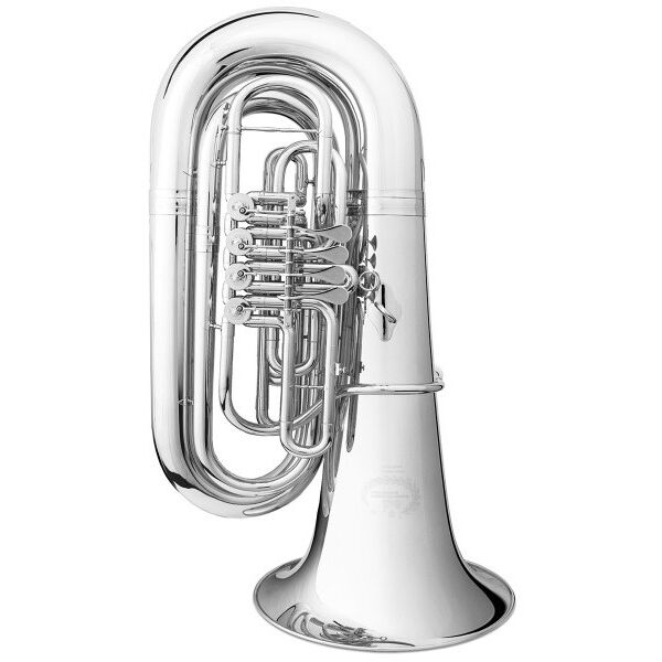 Tuba profesional Sib B&S Perantucci PT-605 (BSGR51-2-0GB) plateada