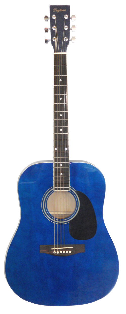 Guitarra Acústica Daytona A411 Azul Brillo