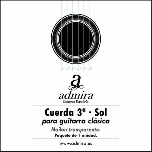 Cuerda para Guitarra Clsica Admira 3