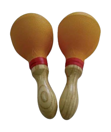 Maracas de Plstico Par Jinbao