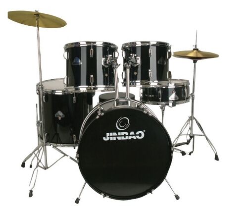 Batera Jinbao Po605 Stage 20 Jazz Negra