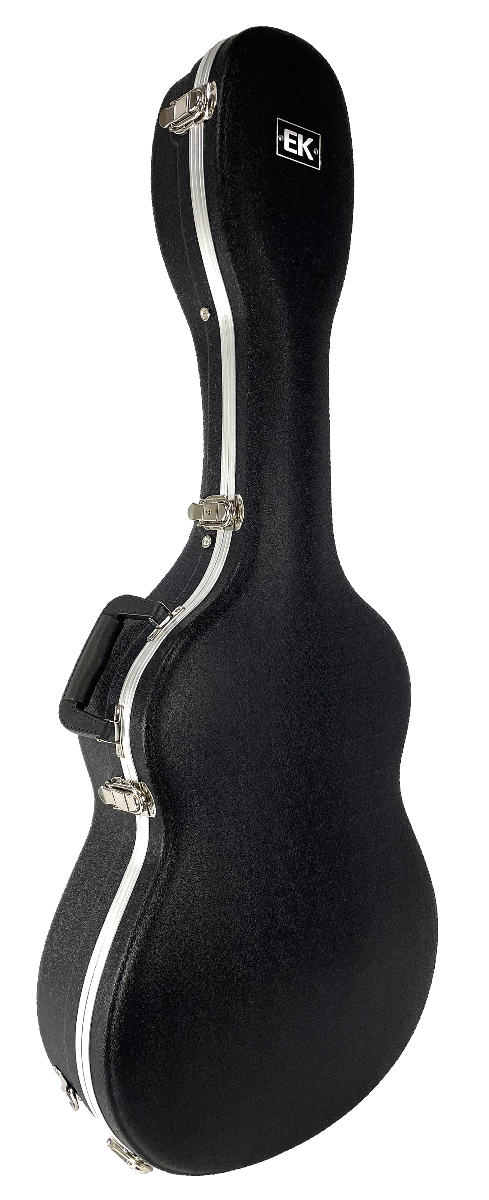 Estuche para Guitarra Clsica Ek Bags de Abs Y Carbono Negro