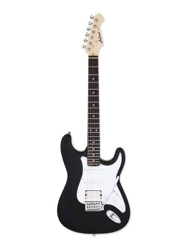 Guitarra Aria Stg-004-Bk Negra