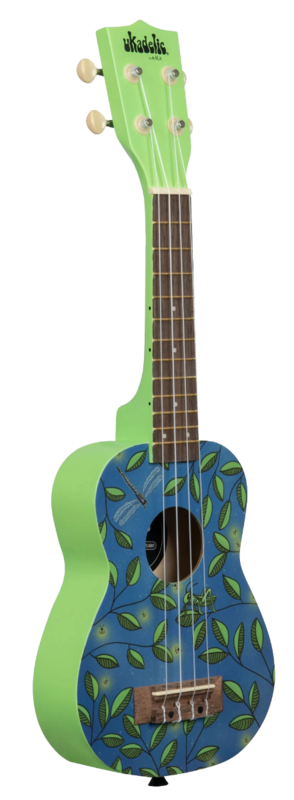 Ukelele Soprano Serie Ukadelic Graphic Top Noche