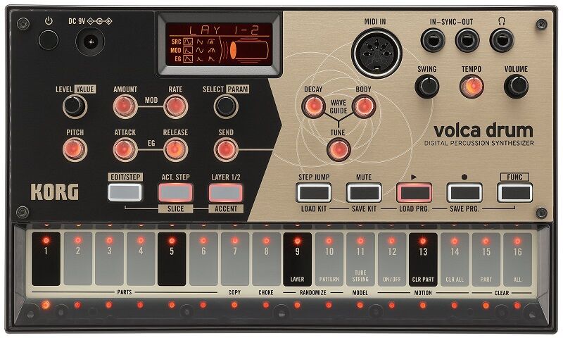 Korg Modulo de Sonidos O Sintetizadorvolca Drum