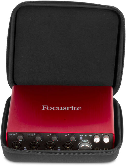 UDG Funda para Equipo Dj U8460bl - Creator Focusrite Scarlett2 2i4/ 6i6/ 18i8/ Clarett 2pre Hardcase Black