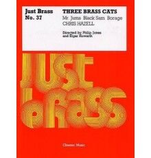 Three Brass Cats. Just Brass N 37/SET
