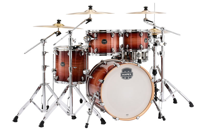 BATERIA MAPEX ARMORY AR504SRA REDWOOD BURST (Sin Herrajes)