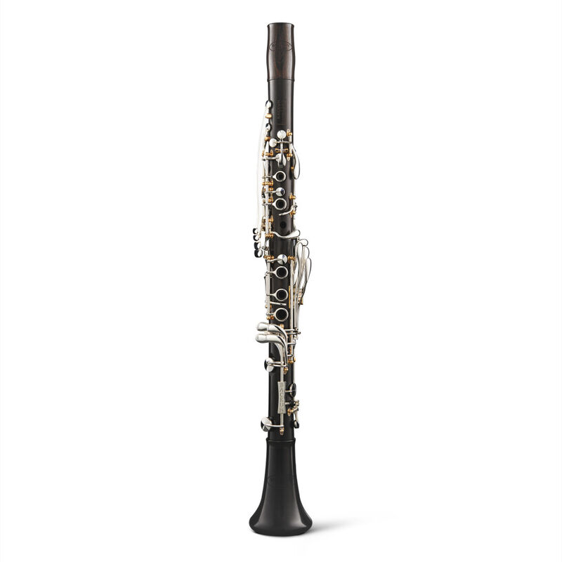 Clarinete Backun Lumire Madera Granadilla 18 Llaves Plata y Pilares Oro Sib