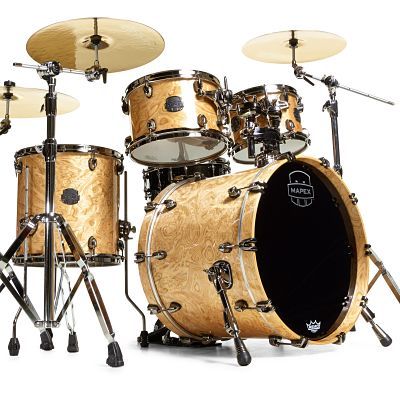 BATERIA MAPEX. SATURN SV504XBMXN Natural Maple Burl (Sin Herrajes)