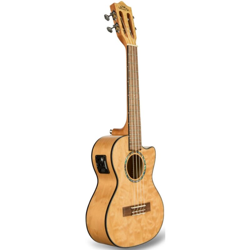 Ukelele Tenor Lanikai QM-NACET Quilted Maple Electrificado Natural