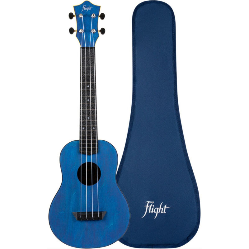 Ukelele Concert Flight TUC-35DB Travel Azul Fuerte