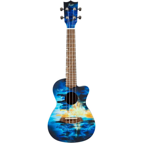 Ukelele Concert Flight AUC-CITY Art Series Elise Ecklund Signature