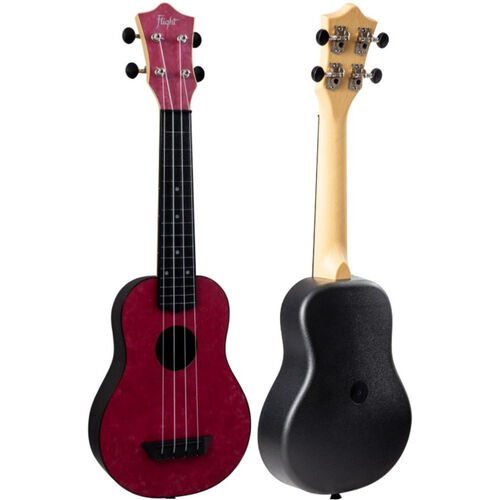 Ukelele Soprano Flight TUS-65 Travel Ruby