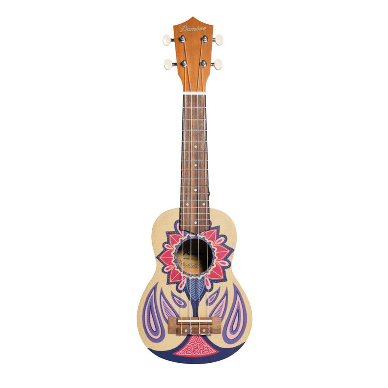 Ukelele Soprano Bamboo Groovy B1E-GR