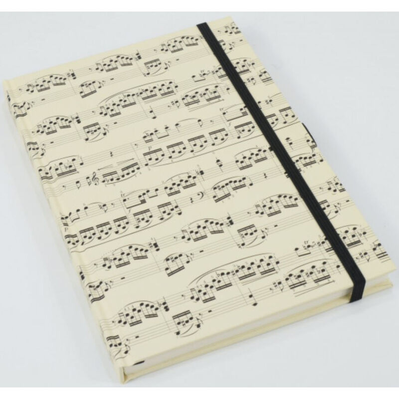 Libreta Notas Partituras Agifty N-1027 Crema