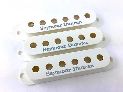 S-Cover White (3) Logo Seymour Duncan