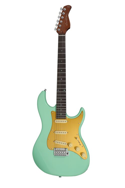 Guitarra Elctrica St S7 Vintage Mlg Mild Green Sire Guitars