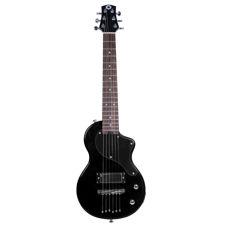 Guitarra Elctrica de Viaje Carry-On-St-Jb - St Guitar Jet Negro