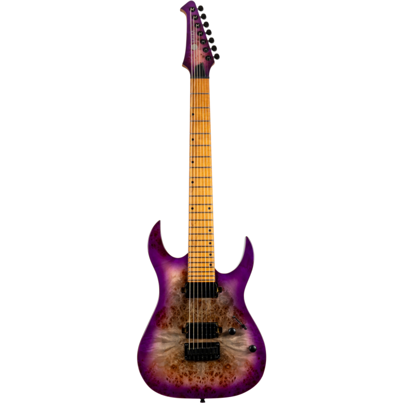 Guitarra Elctrica Spira 7 Cuerdas S457-TPP Transparent Purple