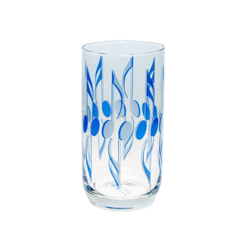 Vaso cristal corcheas